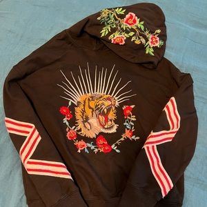 Embroidered hoodie